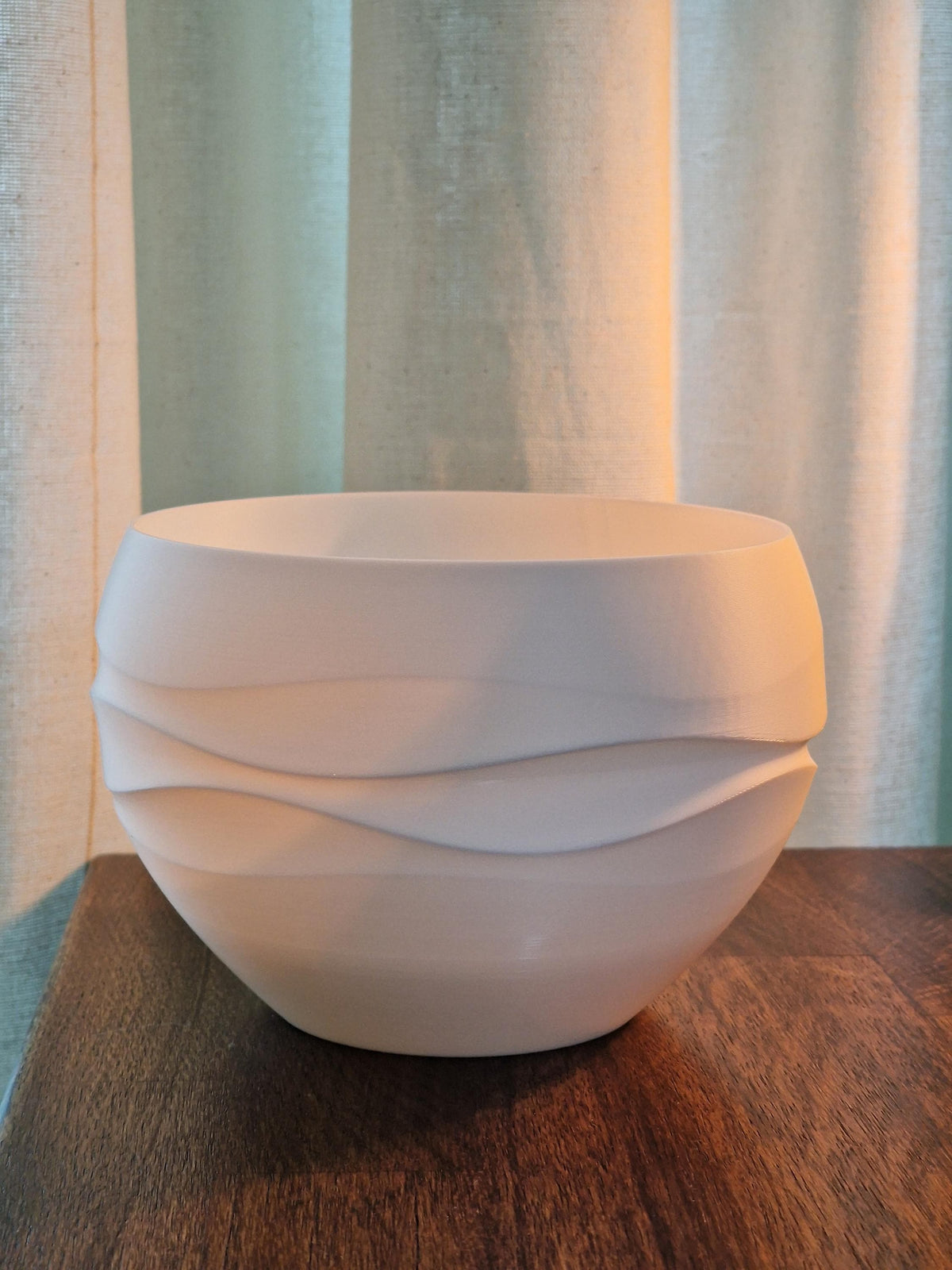 Flow Self-Watering Planter, 3D printed in PLA, view 14 of 14