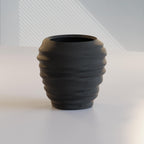 Wabi-Sabi Pencil Holder and Brush Cup, 3D printed in PLA, view 2 of 5