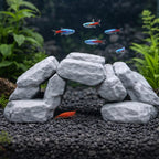 Stone Arch Boulder Bridge Hide, 3D printed in PETG, for reptiles, amphibians and fish