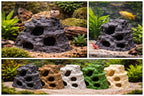 Stone Grotto Cave Hide with Steps, 3D printed in PETG, view 5 of 5