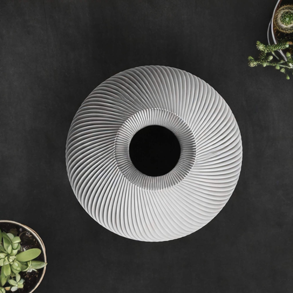 Velvet Petal Sculptural Vase, 3D printed in PLA, view 11 of 12