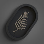 Japandi Leaf Wall Art, 3D printed in PLA, view 7 of 9