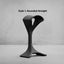 ZenFlow Headphone Stand, 3D printed in PLA, view 4 of 10