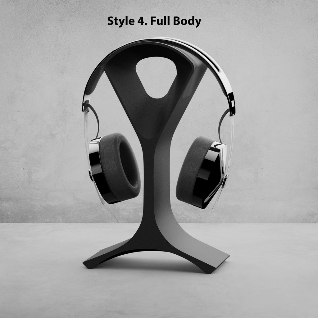 ZenFlow Headphone Stand, 3D printed in PLA, view 10 of 10