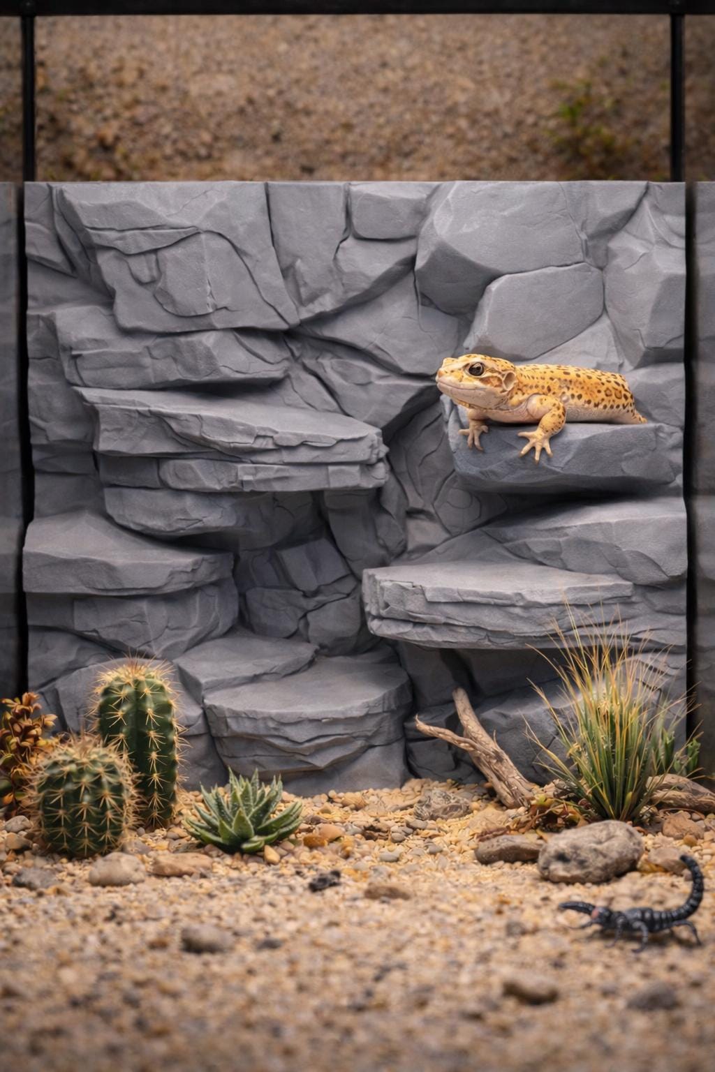 Desert Stone 3D Background, 3D printed in PETG, view 2 of 6