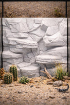 Desert Stone 3D Background, 3D printed in PETG, view 3 of 6