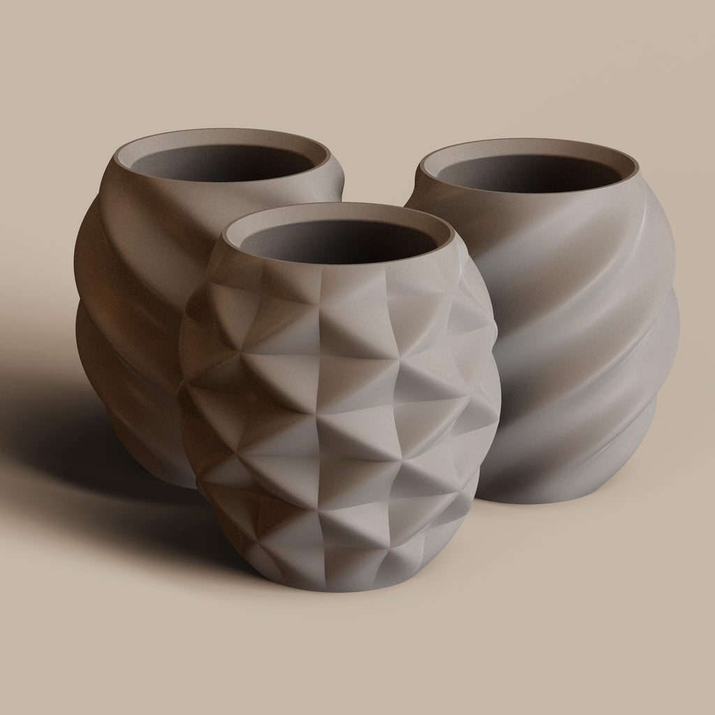 Aya and Sfera Toothbrush and Pencil Holder, 3D printed in PLA, view 16 of 17