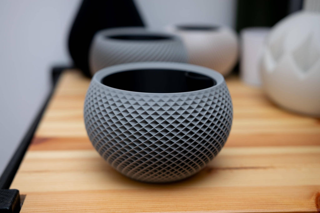 Sfera Self-Watering Planter, Collection 1, 3D printed in PLA, view 4 of 12