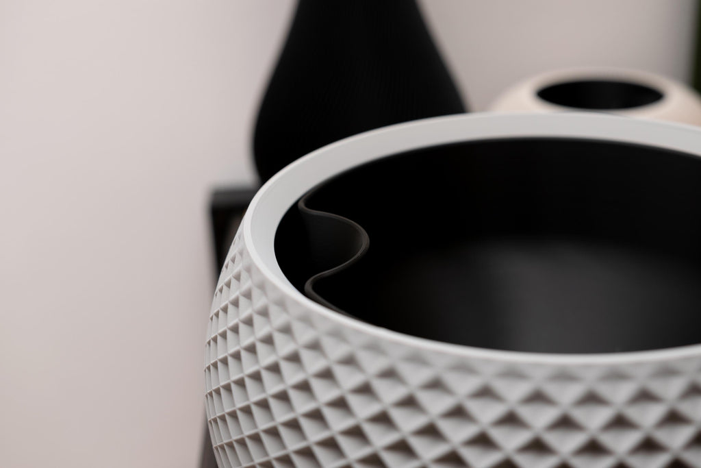 Sfera Self-Watering Planter, Collection 1, 3D printed in PLA, view 8 of 12
