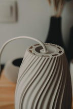 Flow Pendant Lampshade for IKEA STRÅLA, 3D printed in PLA, view 4 of 10