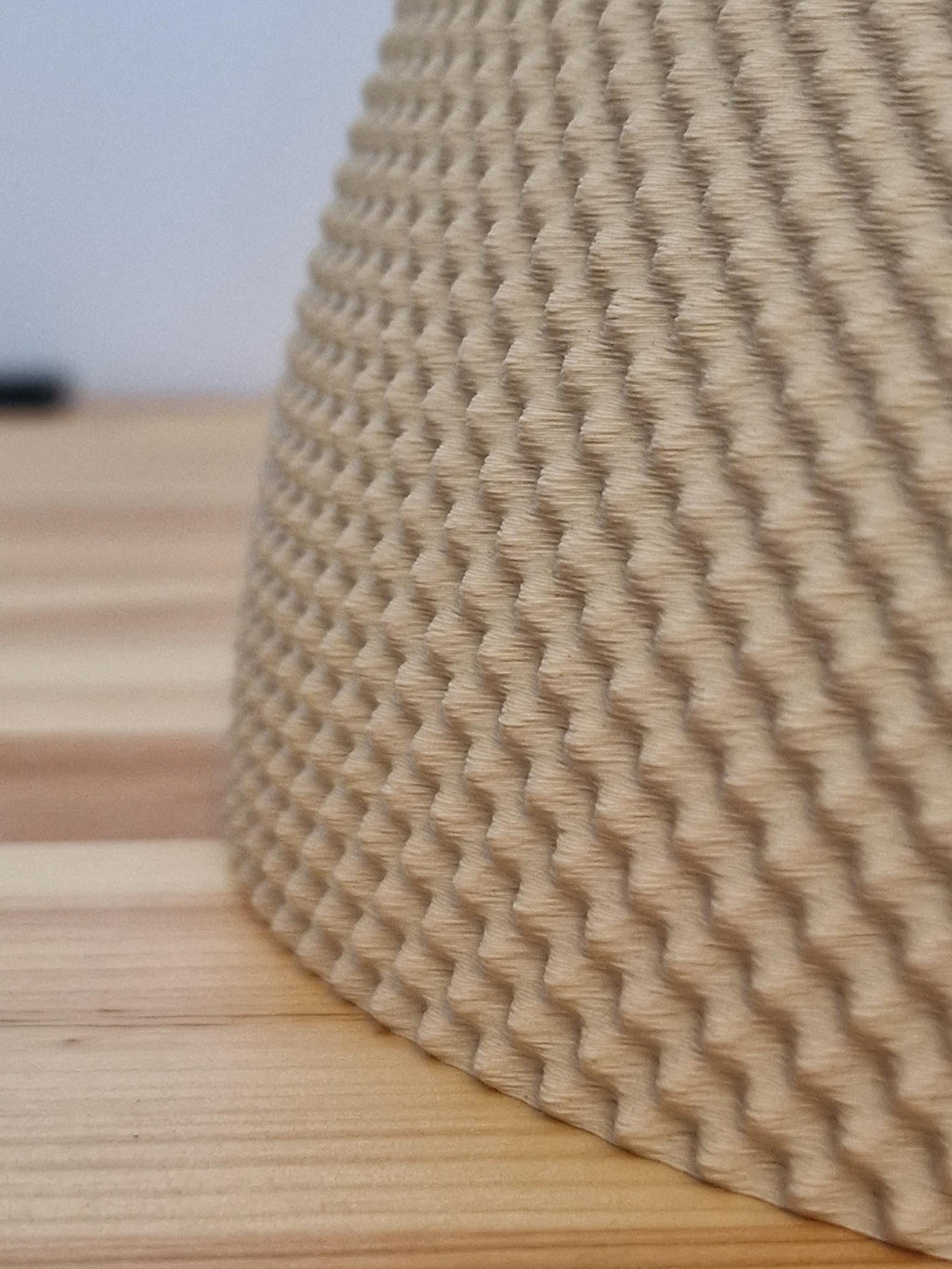 Convexa Pendant Lampshade for IKEA, 3D printed in PLA, view 9 of 10
