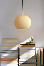 Organic Orb Pendant Lampshade for IKEA, 3D printed in PLA, view 2 of 6