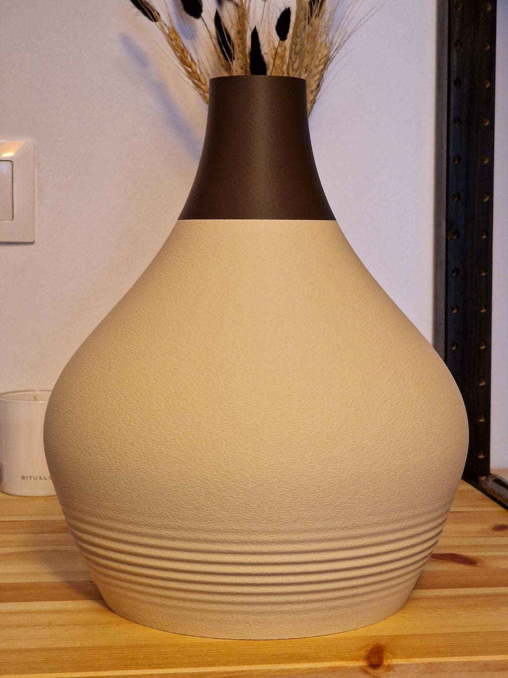 Wabi-Sabi Pendant Lampshade for IKEA, 3D printed in PLA, view 13 of 14