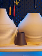 Wabi-Sabi Pendant Lampshade for IKEA, 3D printed in PLA, view 14 of 14