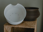 Woven Texture Self-Watering Planter, Style II, 3D printed in PLA, view 8 of 8