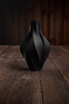 Modern Twist Sculptural Vase, 3D printed in PLA, view 7 of 10