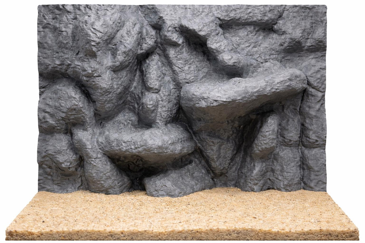 Mountain Rock Wall 3D Background, Style I, 3D printed in PETG, view 2 of 4