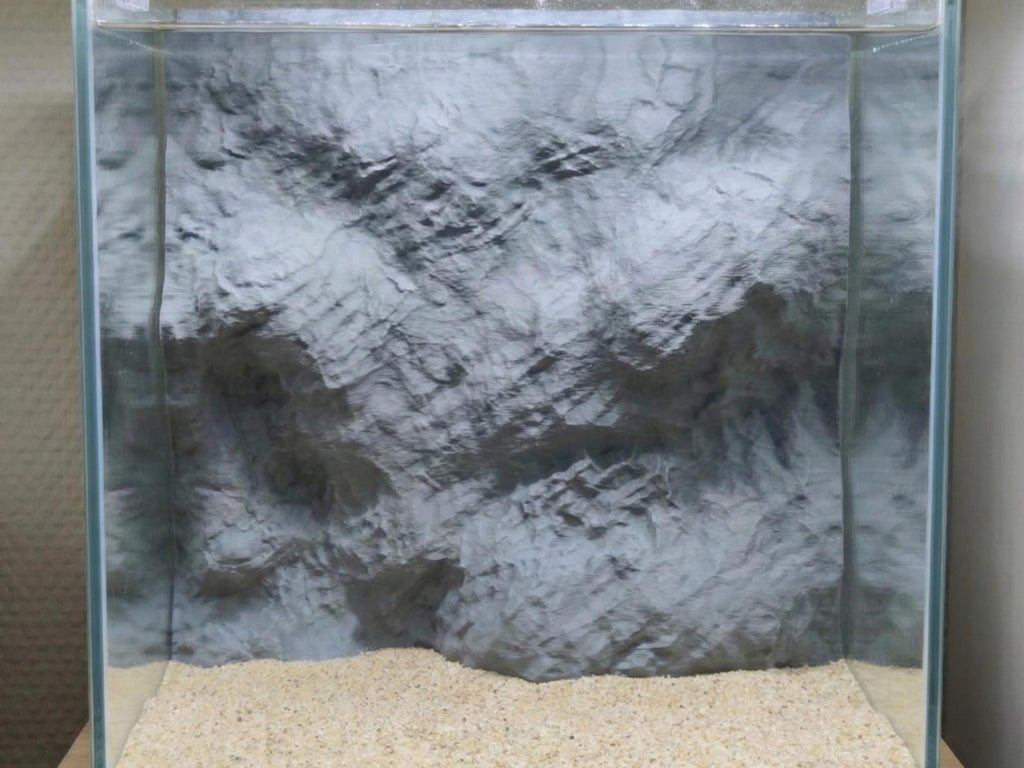 Mountain Rock Wall 3D Background, Style II, 3D printed in PETG, view 2 of 4