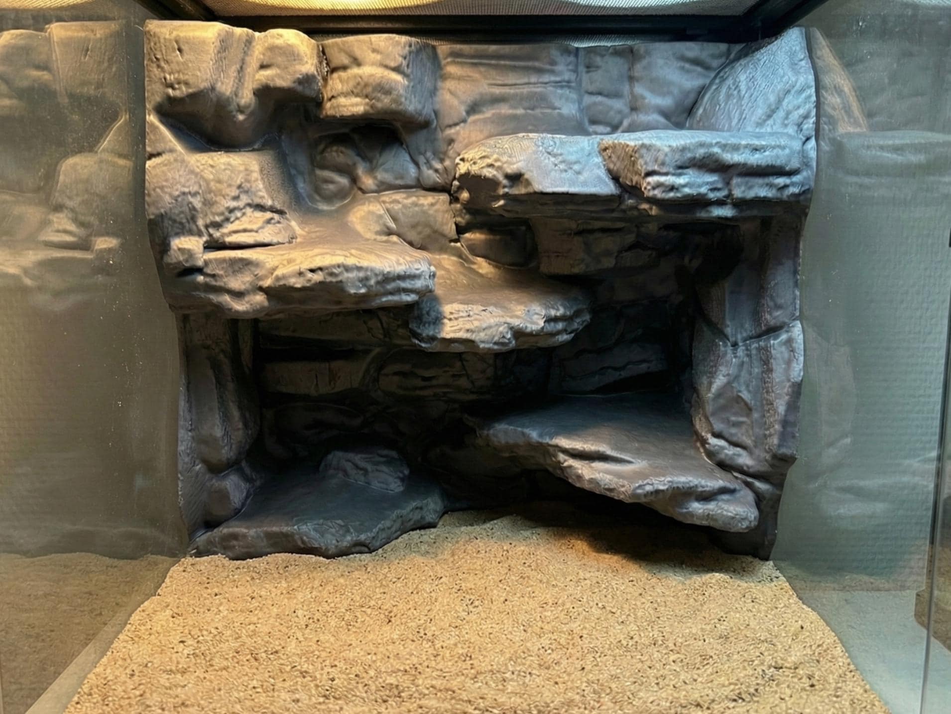 Rocky Stone Cliff 3D Background, Style II Secondary image