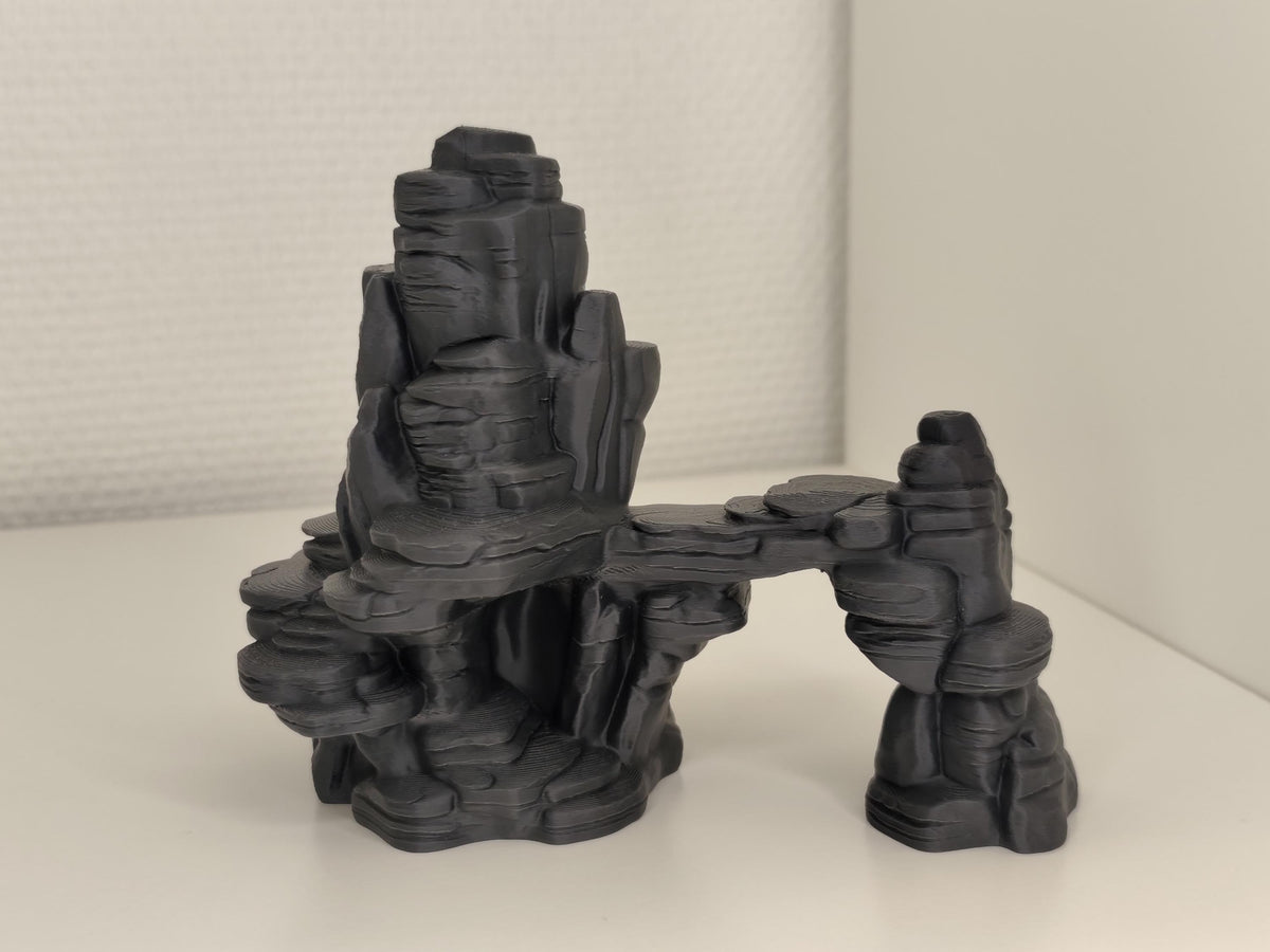 Mountain Rock Arch Aquarium Cave and Bridge, 3D printed in PETG, view 3 of 5