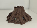 Root Tree Stump Cave Hide, 3D printed in PETG, view 3 of 7