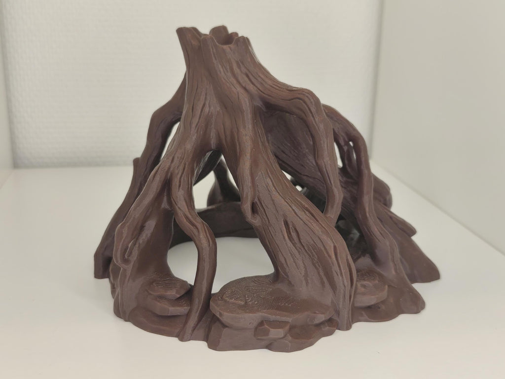 Tall Mangrove Root Cave Hide, 3D printed in PETG, view 5 of 6