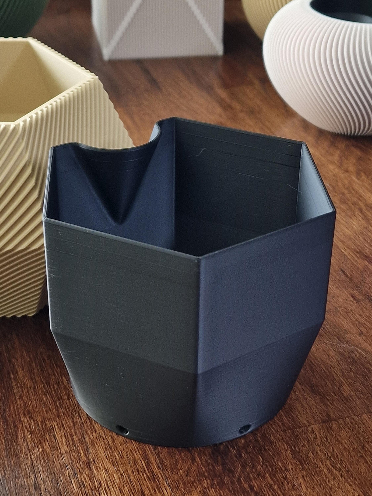 Geometric Self-Watering Planter Set, 3D printed in PLA, view 8 of 14