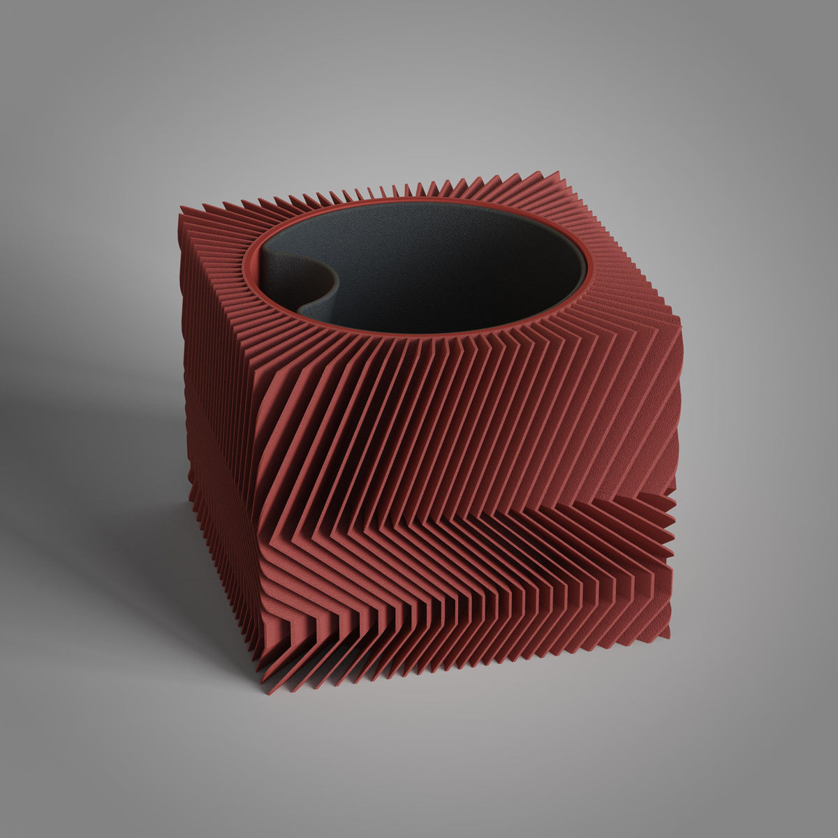 Mori Series Self-Watering Planters, 3D printed in PLA, view 5 of 15