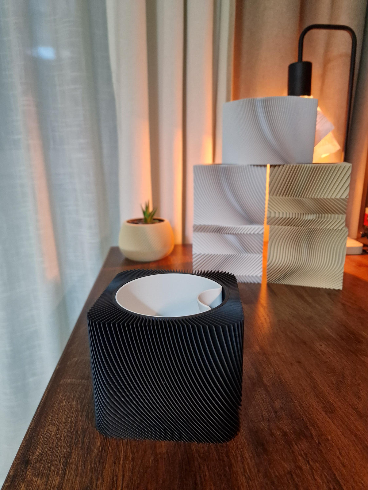 Mori Series Self-Watering Planters, 3D printed in PLA, view 14 of 15