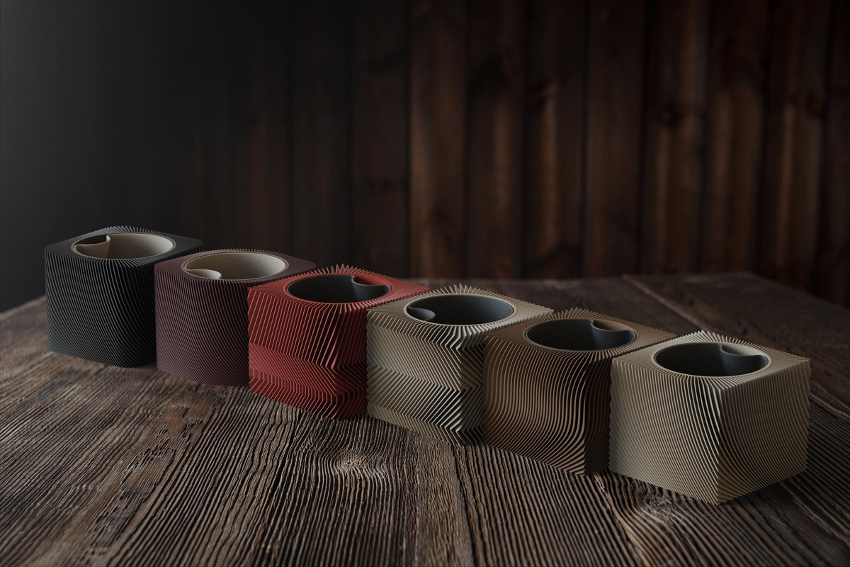 Mori Series Self-Watering Planters, 3D printed in PLA, view 2 of 15