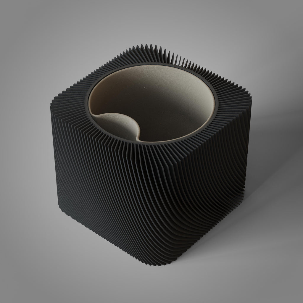 Mori Series Self-Watering Planters, 3D printed in PLA, view 13 of 15