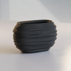Wabi-Sabi Pencil Holder and Brush Cup, 3D printed in PLA, view 3 of 5
