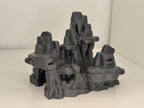 Realistic Rock Formation with Cave, 3D printed in PETG, view 5 of 5