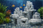 Realistic Rock Formation with Cave, 3D printed in PETG, for reptiles, amphibians and fish