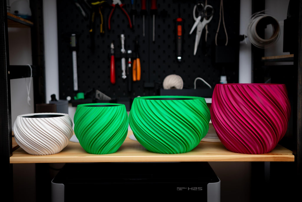 Aya Collection Self-Watering Planters, 3D printed in PLA, view 9 of 13