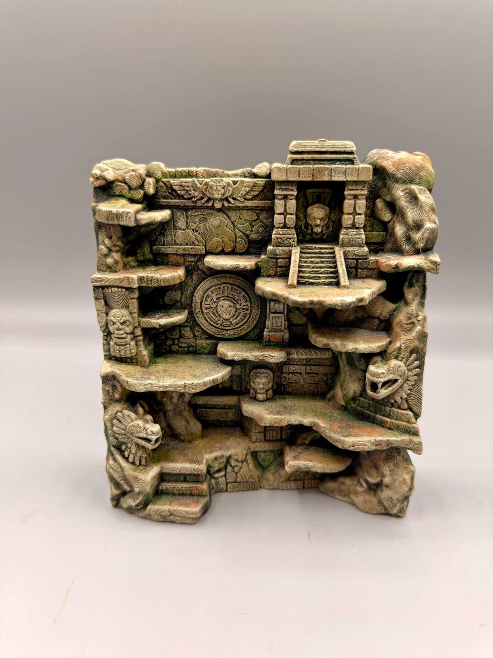 Aztec Ruins I 3D Background, 3D printed in PETG, view 2 of 6