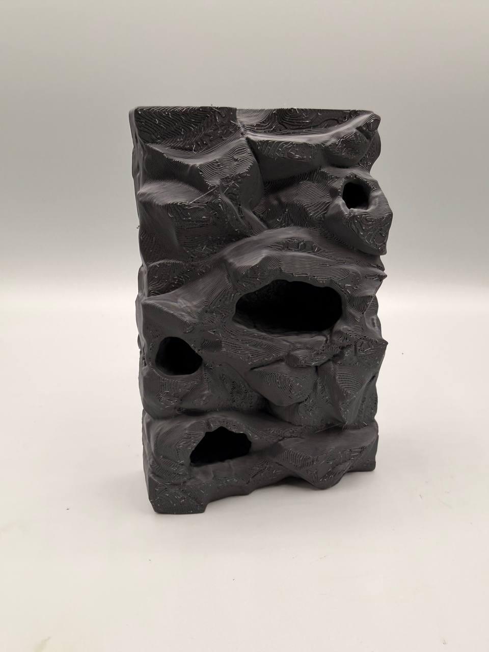 Rock Cave 3D Background, 3D printed in PETG, view 2 of 7
