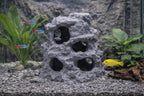 Stone Grotto Cave Hide with Steps, 3D printed in PETG, for reptiles, amphibians and fish