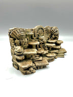 Aztec Ruins II 3D Background, 3D printed in PETG, view 6 of 7