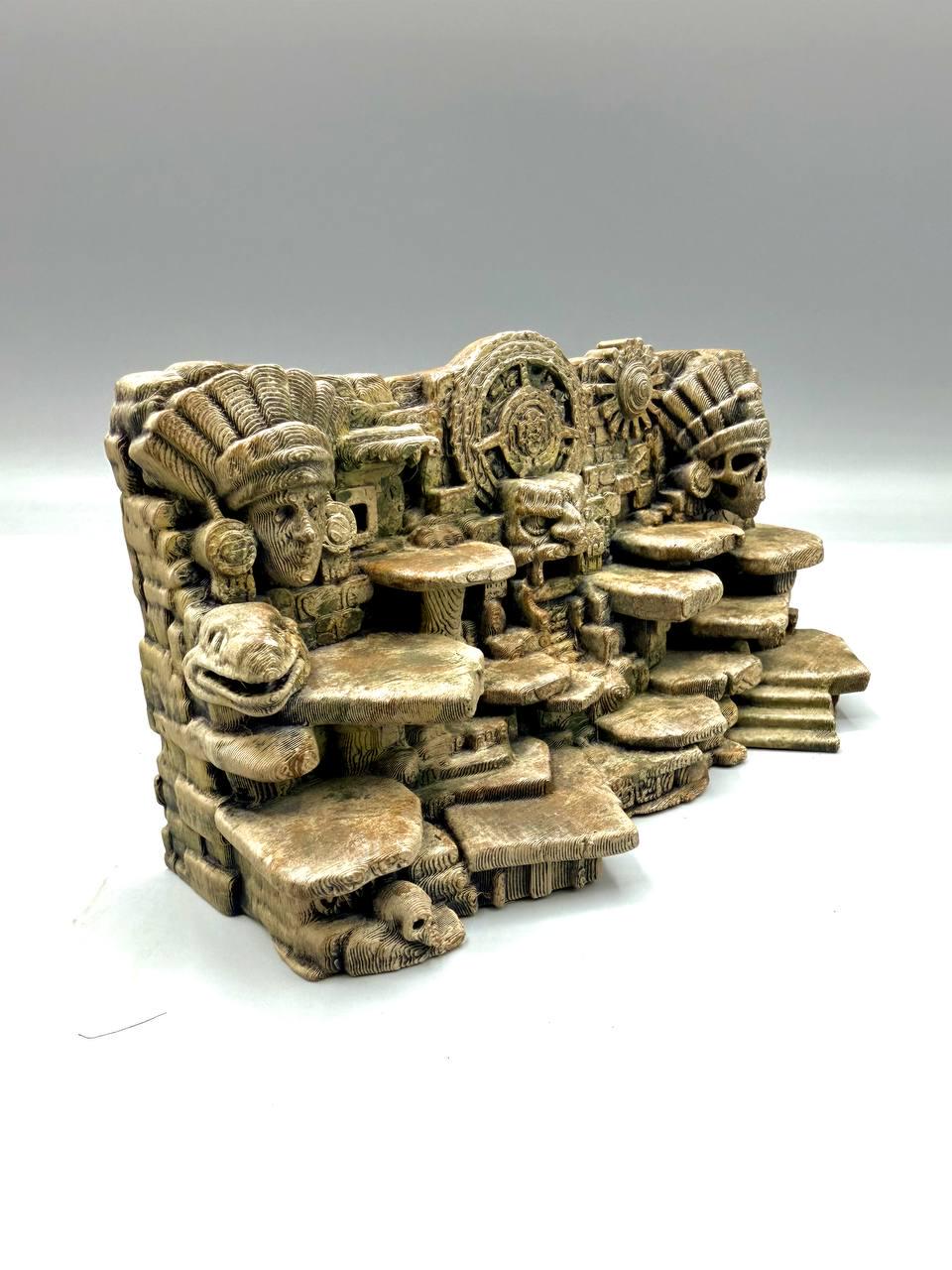 Aztec Ruins II 3D Background, 3D printed in PETG, view 6 of 7