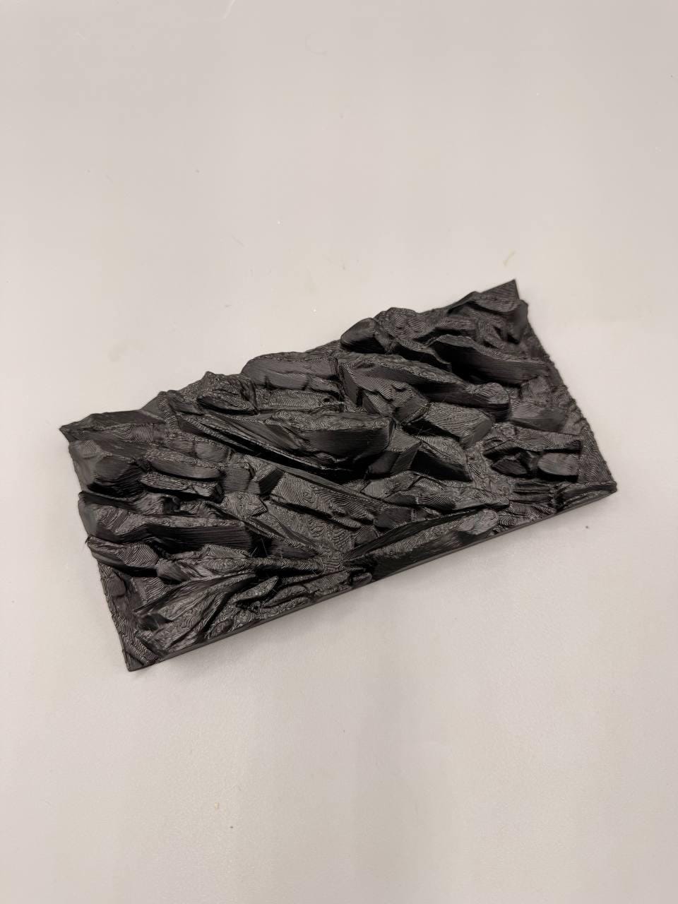 Rock Cliffs 3D Background, Large, 3D printed in PETG, view 2 of 7