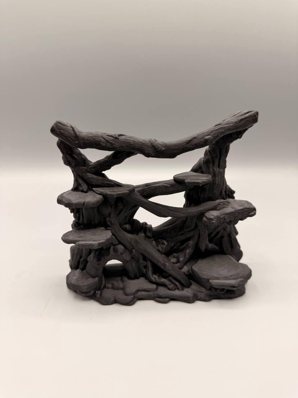 Undergrowth 3D Background, Large, 3D printed in PETG, view 3 of 7