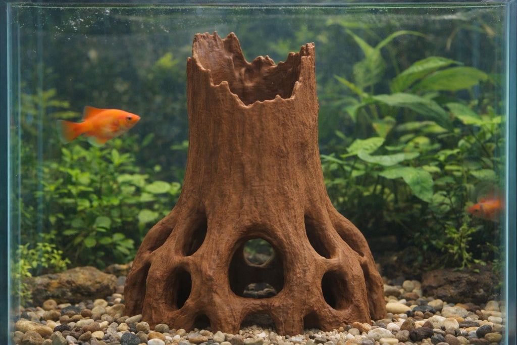 Standing Tree Cave Hide, 3D printed in PETG, view 3 of 4