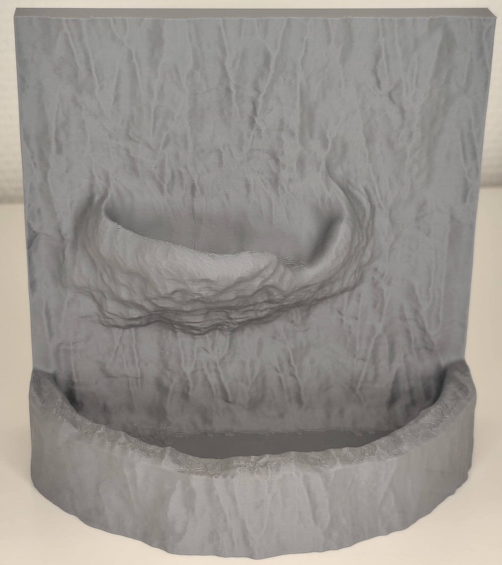 Planter Pool 3D Background, 3D printed in PETG, view 3 of 3