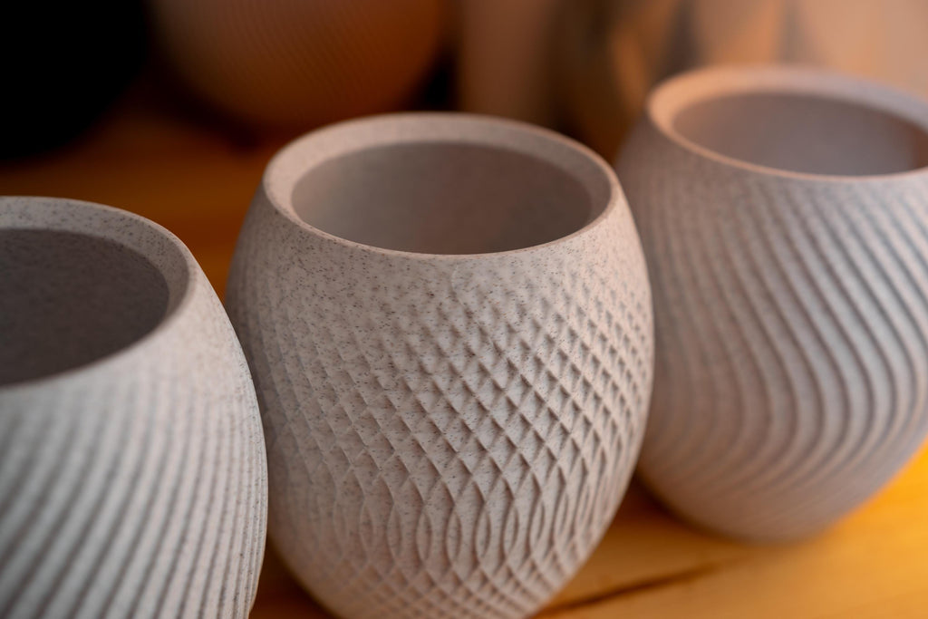 Aya and Sfera Toothbrush and Pencil Holder, 3D printed in PLA, view 4 of 17
