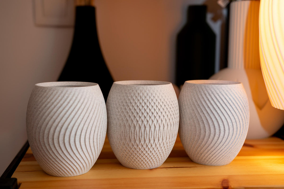 Aya and Sfera Toothbrush and Pencil Holder, 3D printed in PLA, view 7 of 17