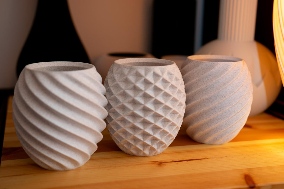 Aya and Sfera Toothbrush and Pencil Holder, 3D printed in PLA, view 5 of 17