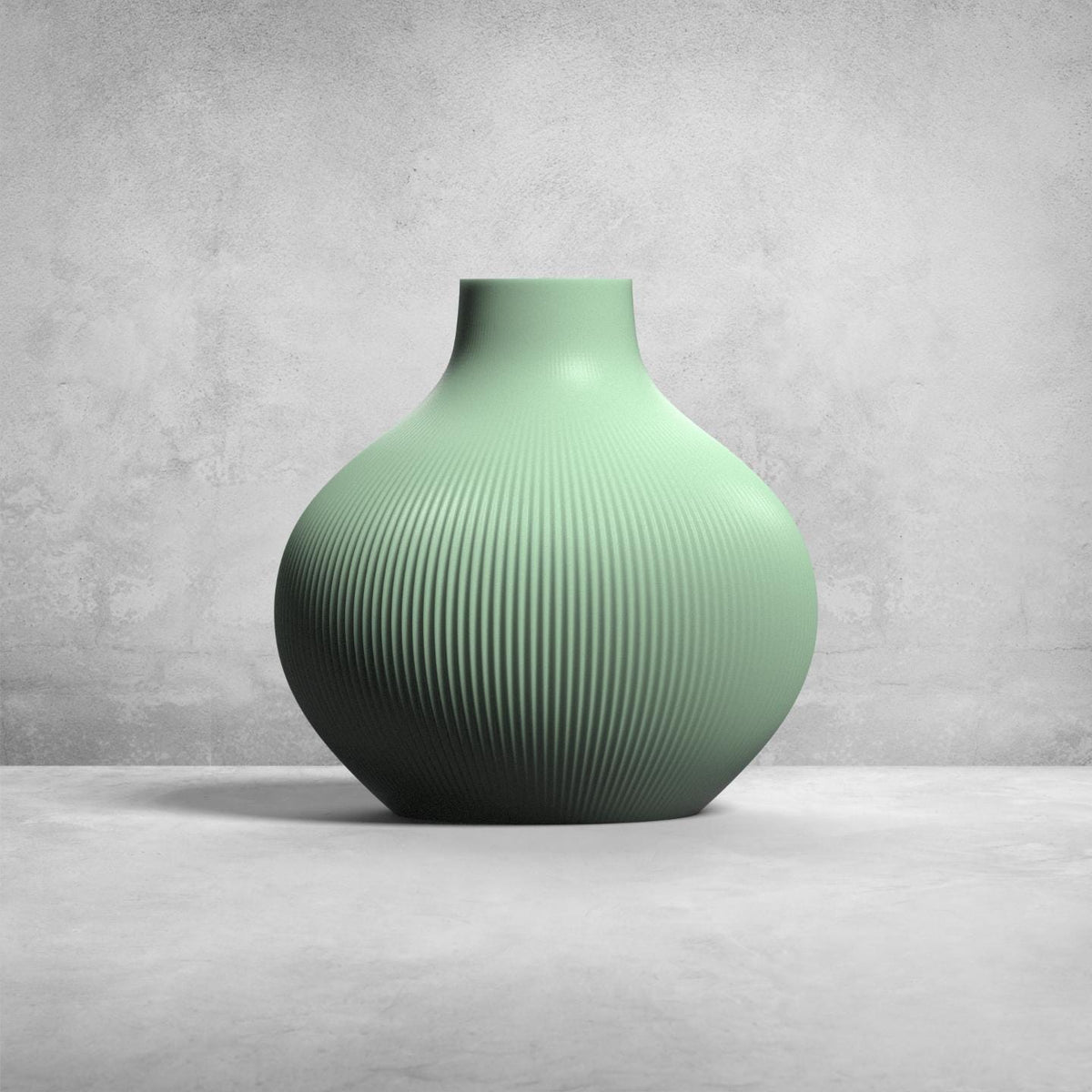 Textured Parametric Vase, 3D printed in PLA, view 2 of 5