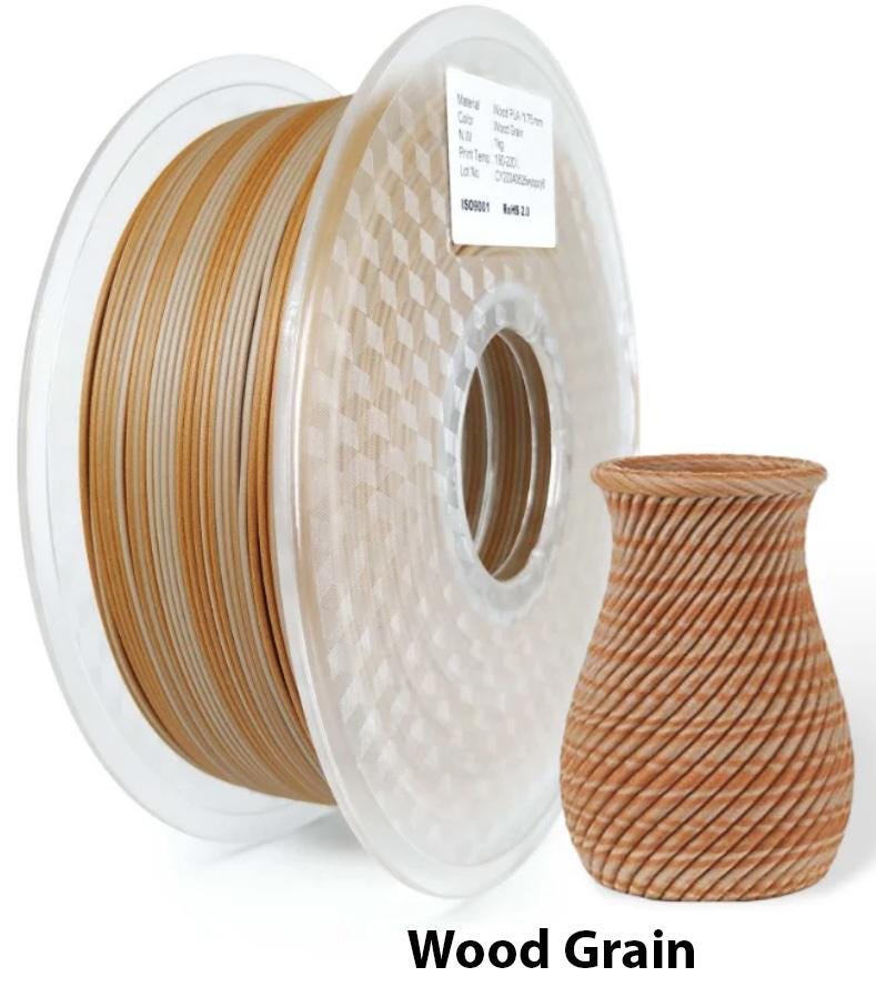 Monumental Wave Rib Vase, 3D printed in PLA, view 8 of 8