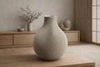 Monumental Wave Rib Vase, 3D printed in PLA